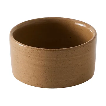 Miska Elio cylinder - Desert yellow, Ø8,5x4,5 cm - Tell Me More