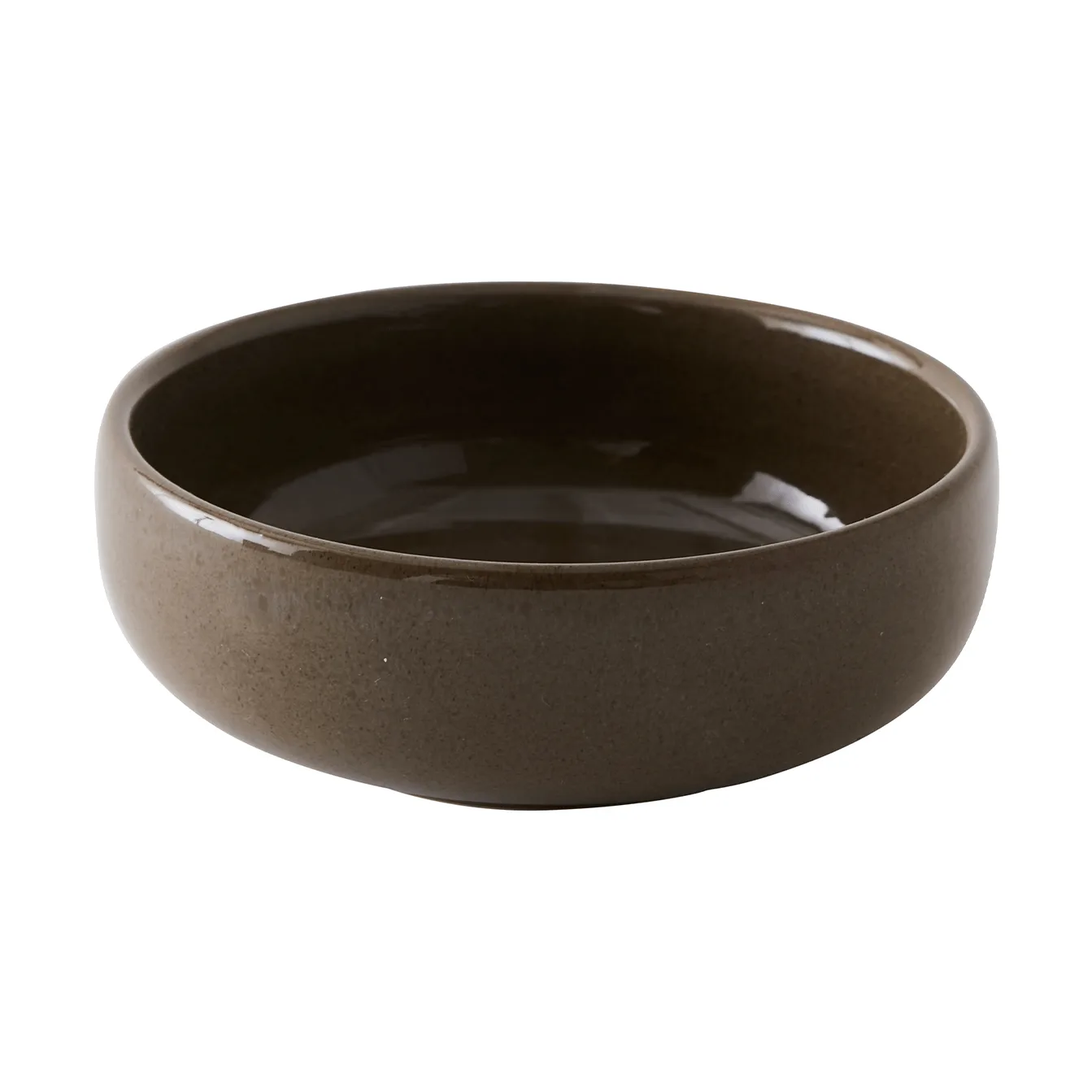 Miska Elio, Dark brown, Ø14x5 cm Tell Me More
