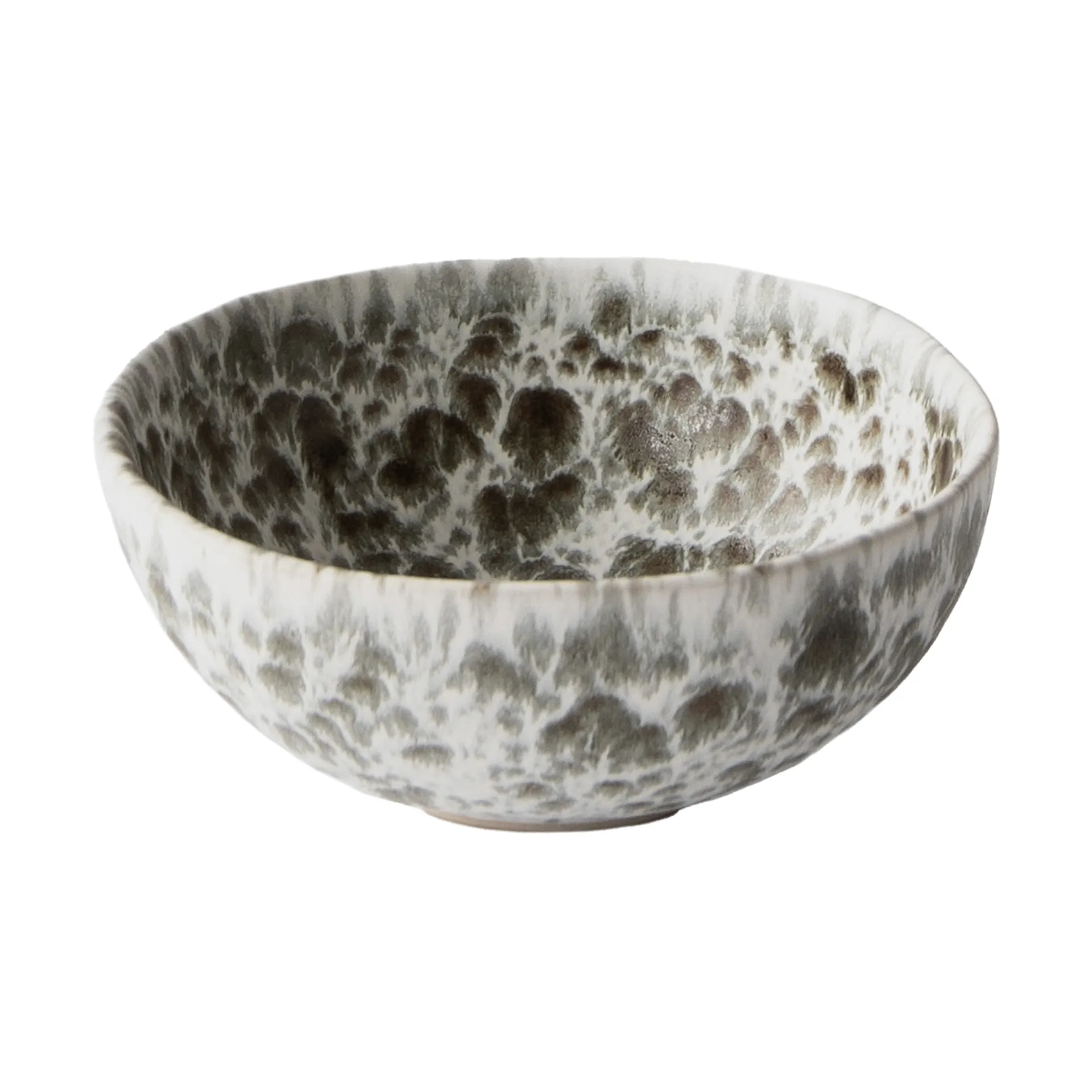 Miska Rivoli Mini 20 cl, Green splatter Tell Me More