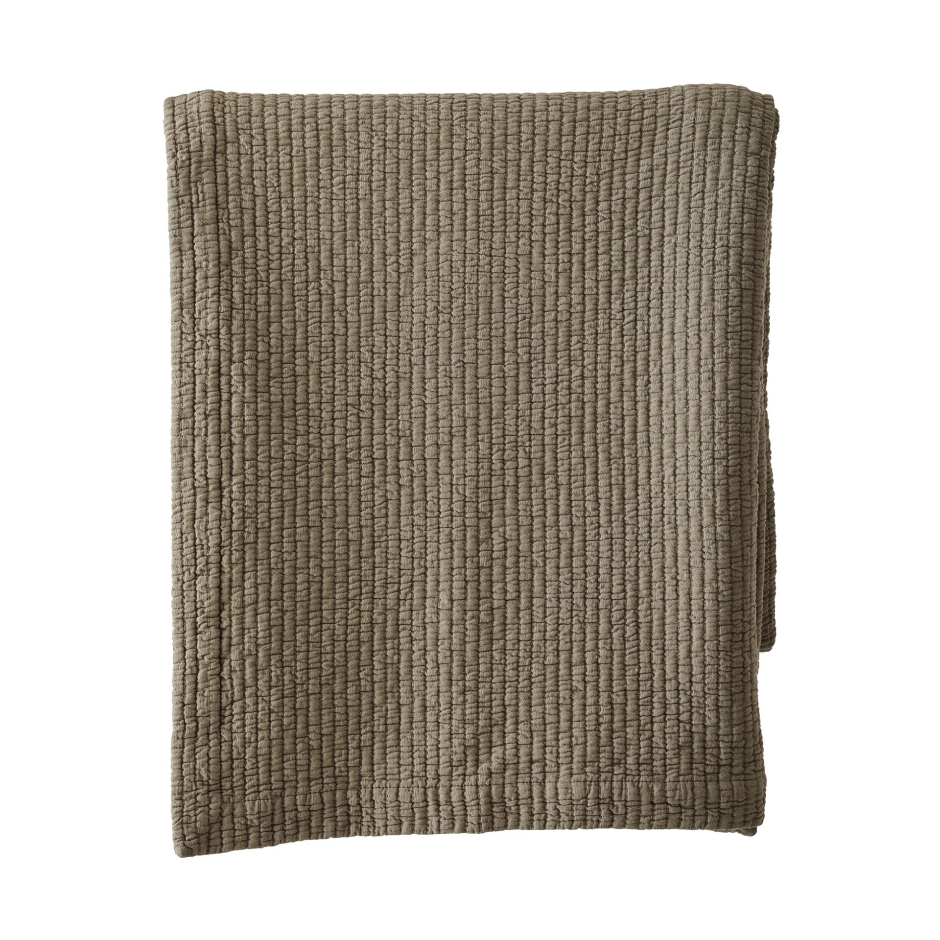 Narzuta na łóżko Brick 180x260 cm, Olive Tell Me More