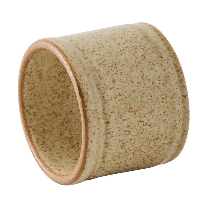 Obrączka na serwetki Elio - Beige speckled - Tell Me More