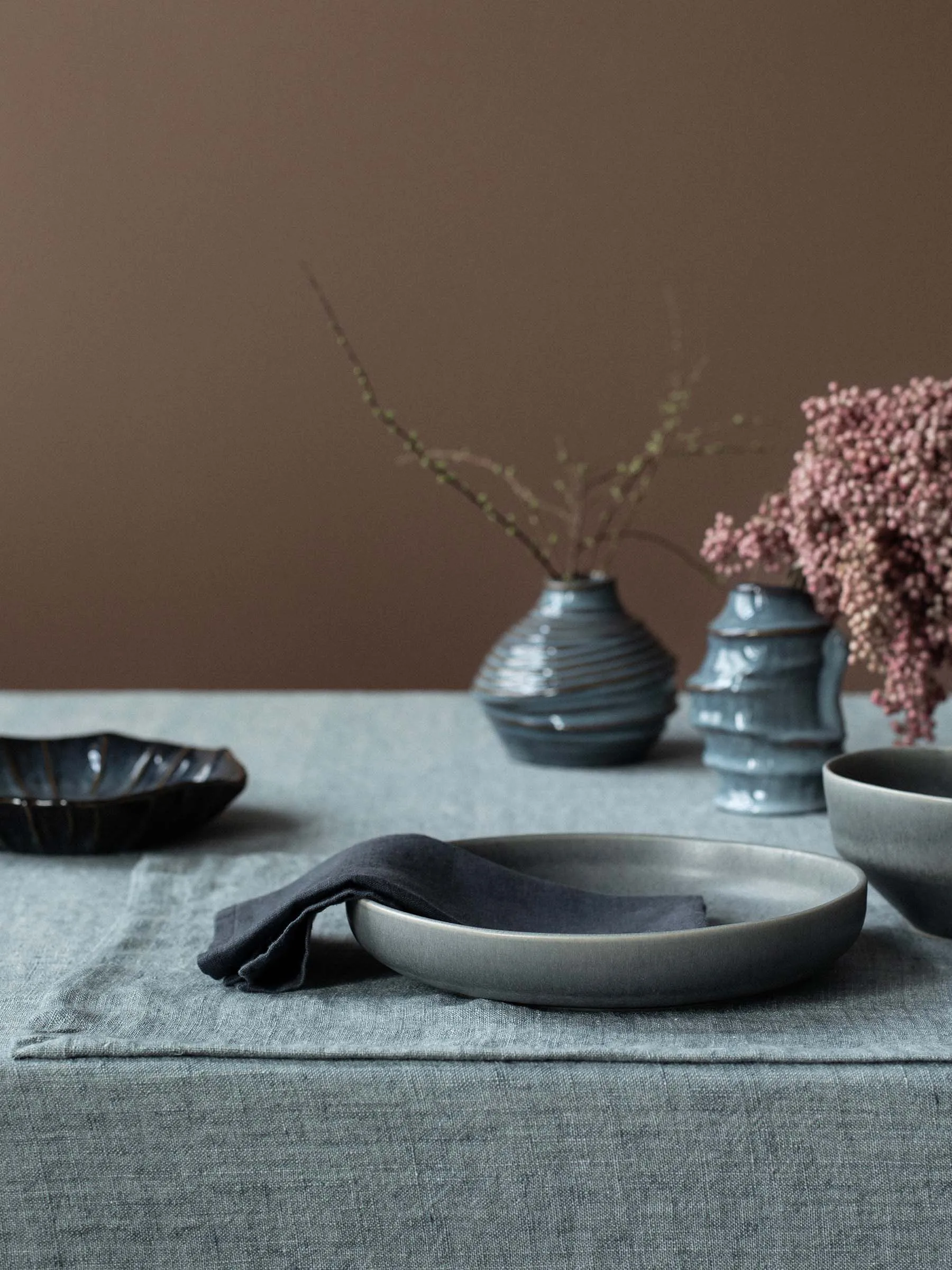 Podkładka stołowa Marion, len, 37x50 cm, Ocean Tell Me More