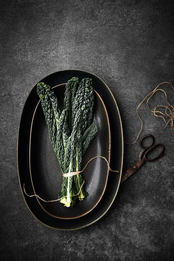 Półmisek do serwowania Bastia large 28x43 cm - Czarny - Tell Me More