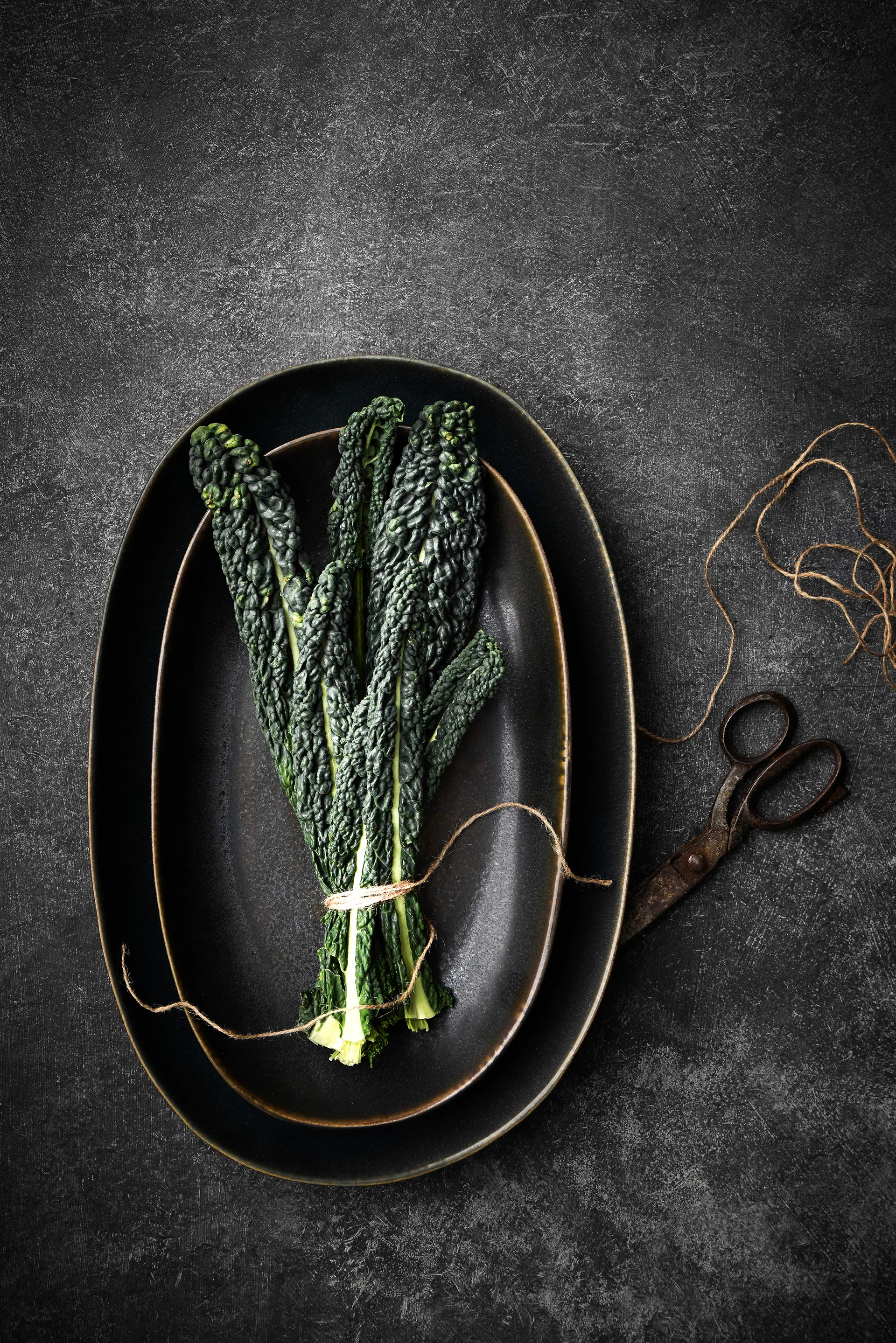 Półmisek do serwowania Bastia small 21,5x37 cm, Czarny Tell Me More