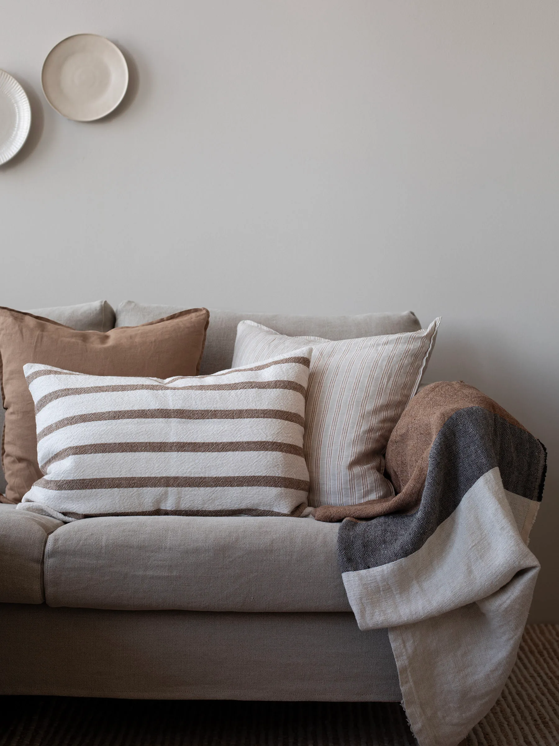 Poszewka na poduszkę Gaston 40x60 cm, Hazelnut Tell Me More