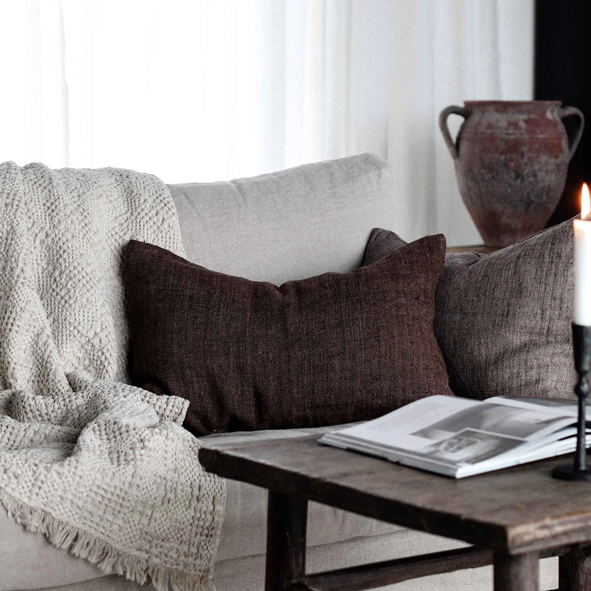 Poszewka na poduszkę Margaux 40x60 cm, Ash  Tell Me More