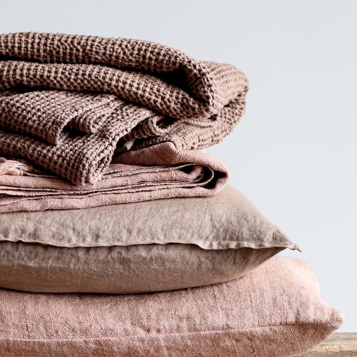 Poszewka na poduszkę Washed linen 50x50 cm, Chestnut (beżowy) Tell Me More