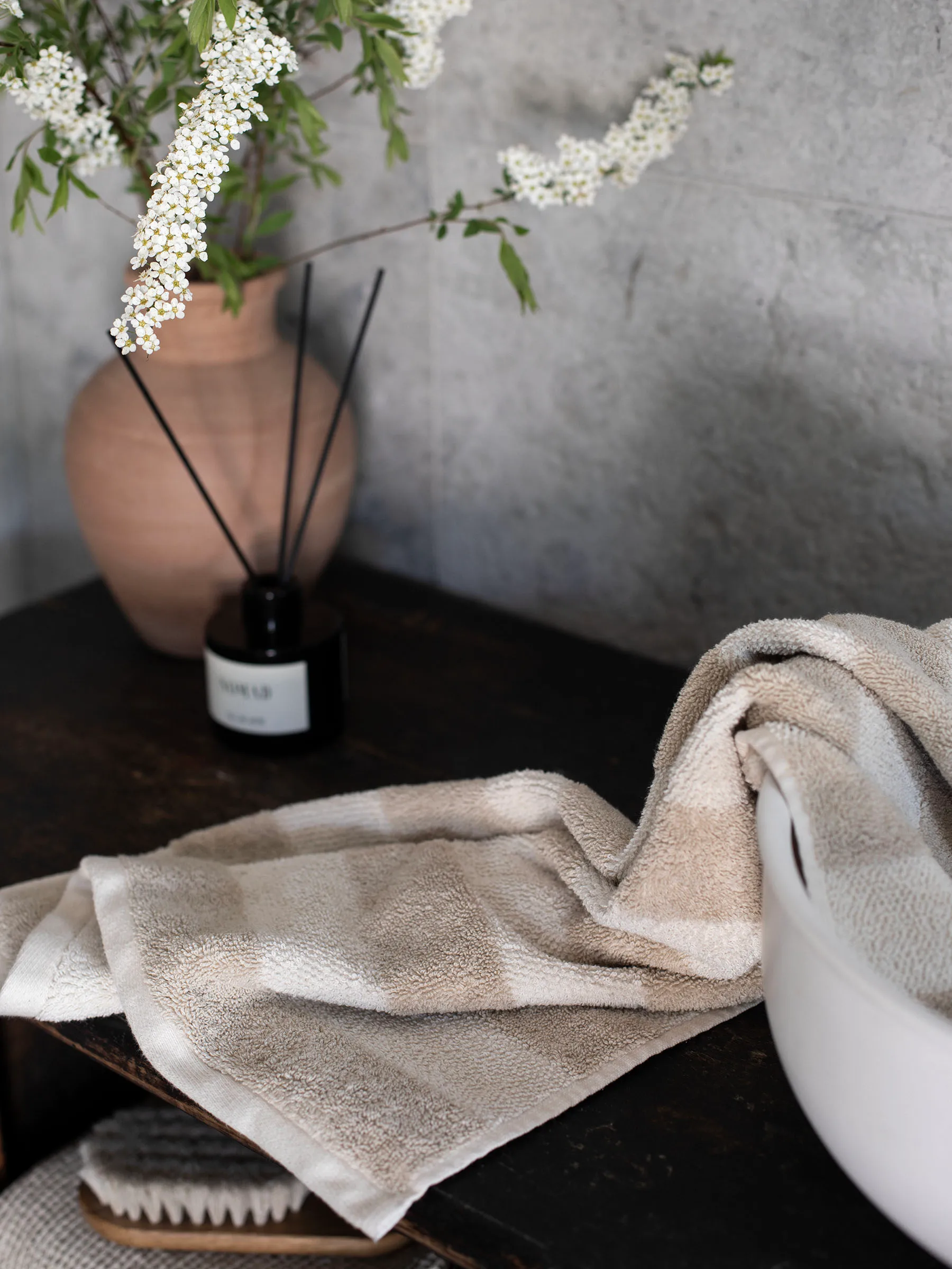 Ręcznik Cleo 50x70 cm, Beżowy Tell Me More