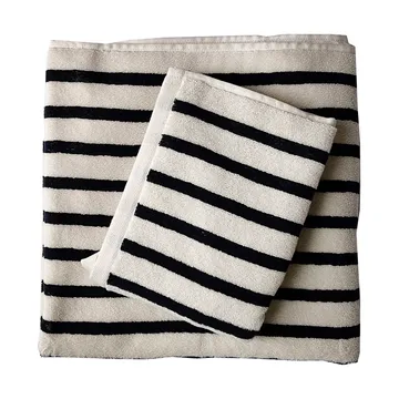 Ręcznik kąpielowy Bonnie 70x140 cm - Czarny - Tell Me More