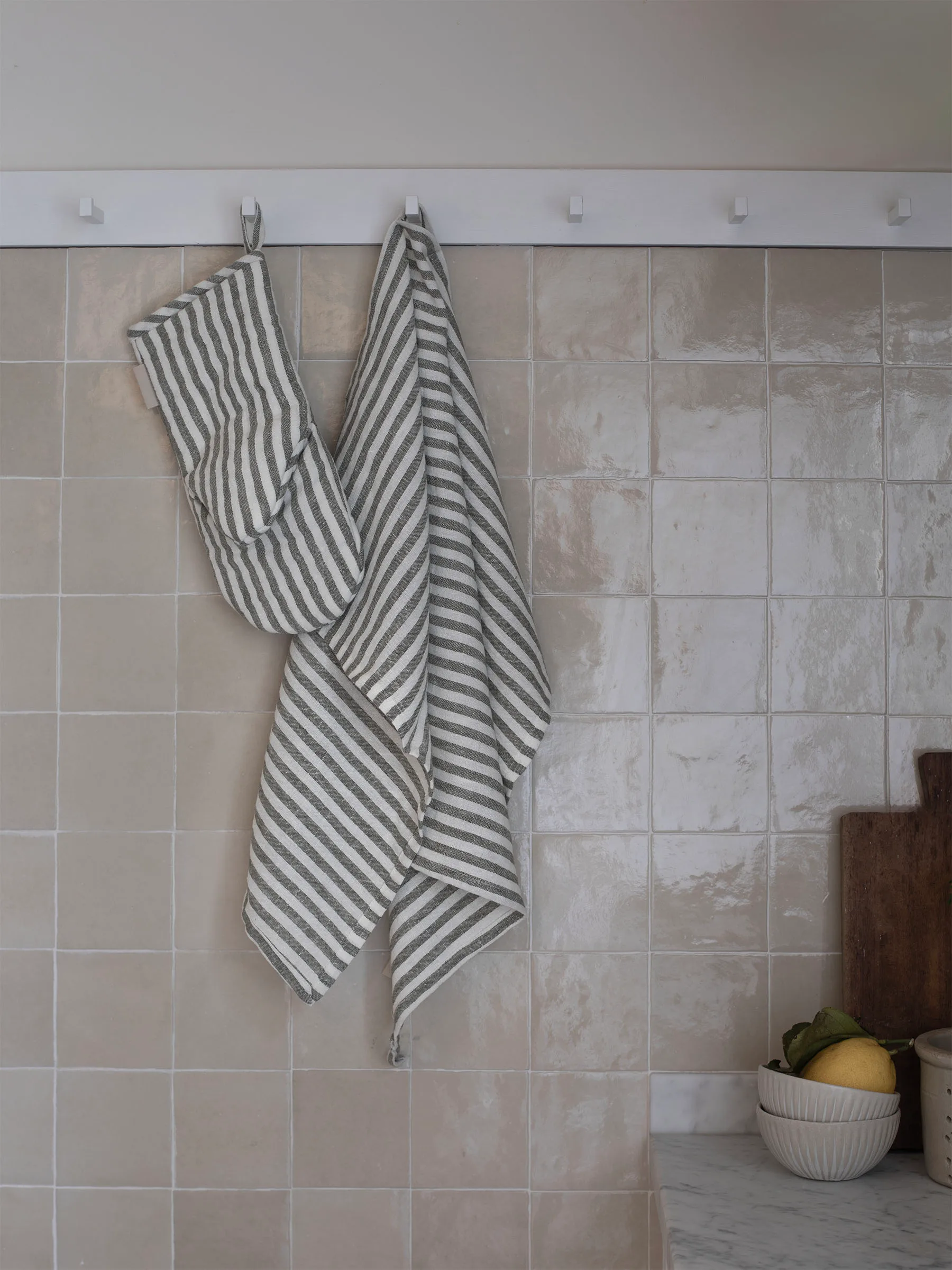 Ręcznik kuchenny Leon 50x70 cm, Seagrass Tell Me More