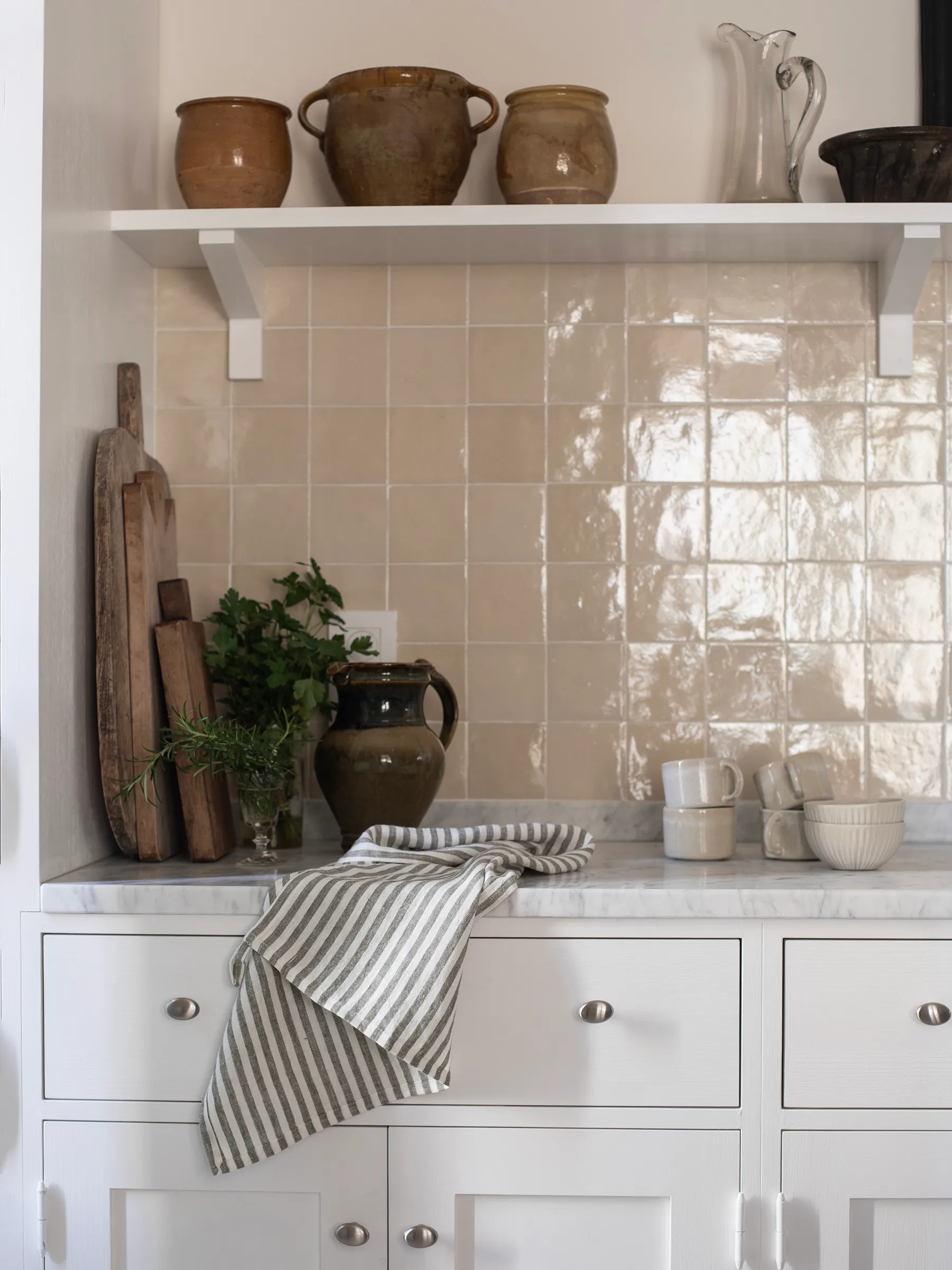 Ręcznik kuchenny Leon 50x70 cm, Seagrass Tell Me More