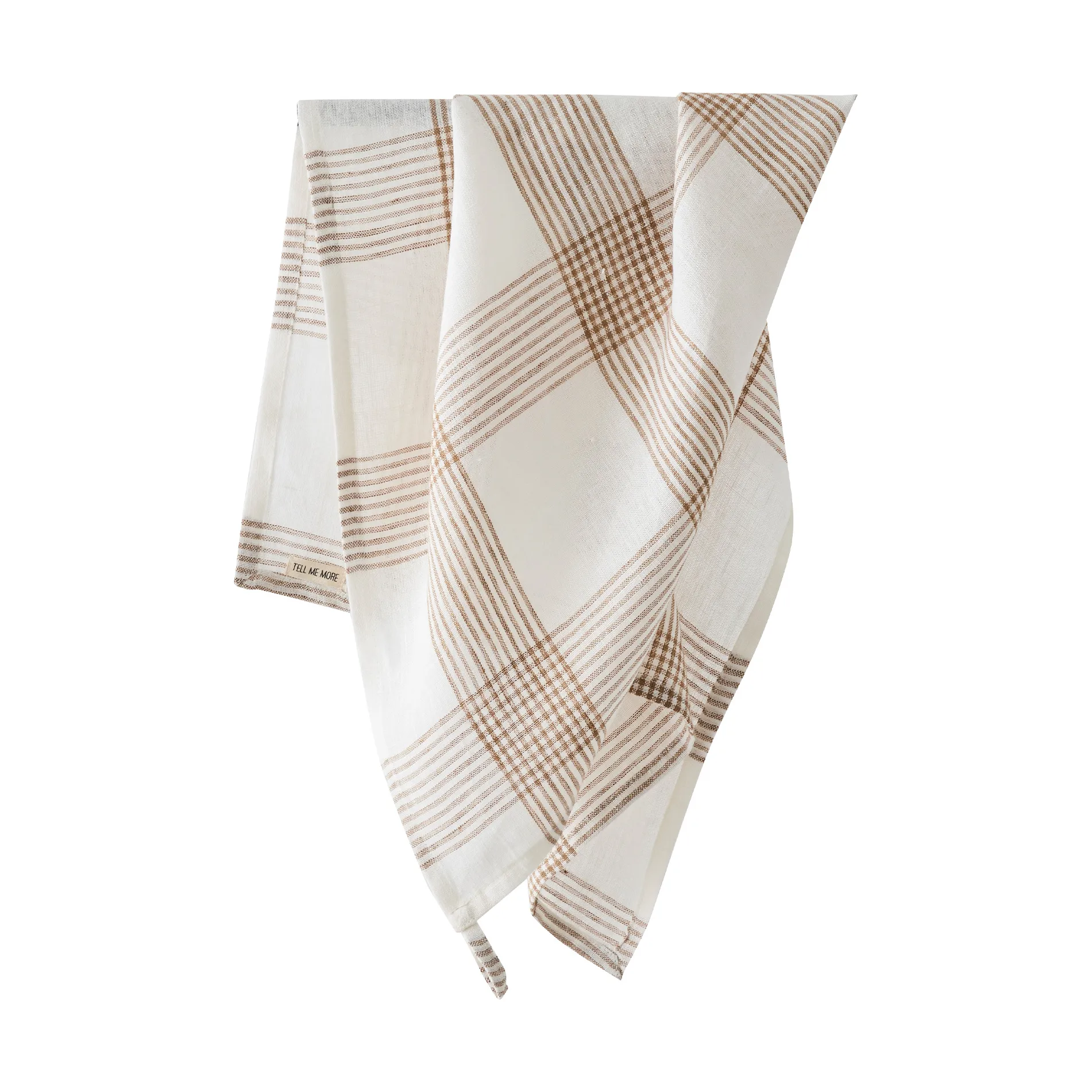 Ręcznik kuchenny Odette, Brown, 50x70 cm Tell Me More