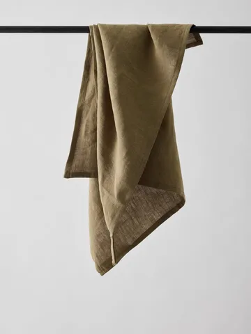 Ścierka kuchenna z lnu Tell me more 50x70 cm - Dark olive green - Tell Me More