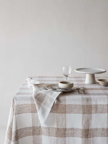 Serwetka materiałowa Odette - Brown, 45x45 cm - Tell Me More