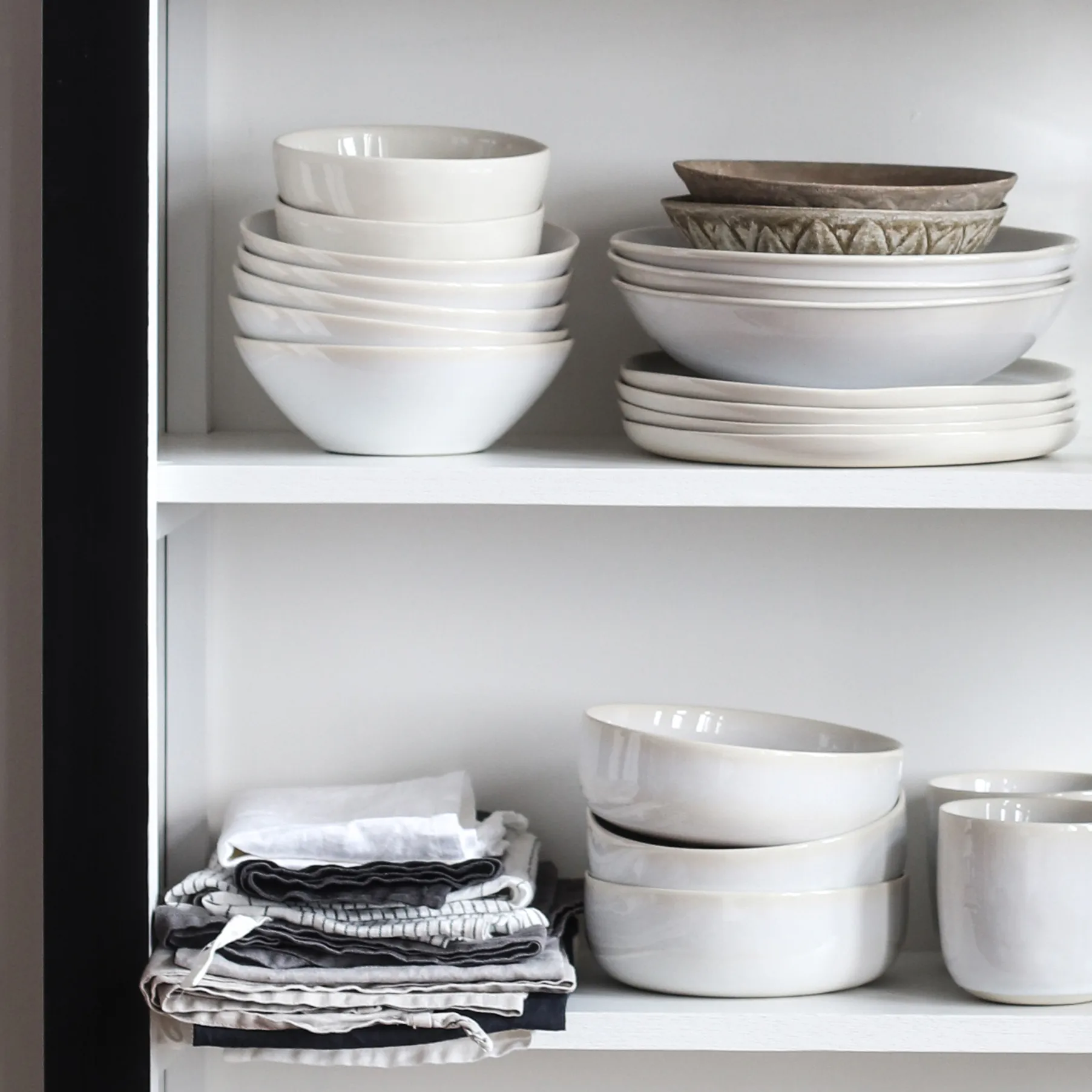 Talerz głęboki Vince Ø22,5 cm, Biały Tell Me More