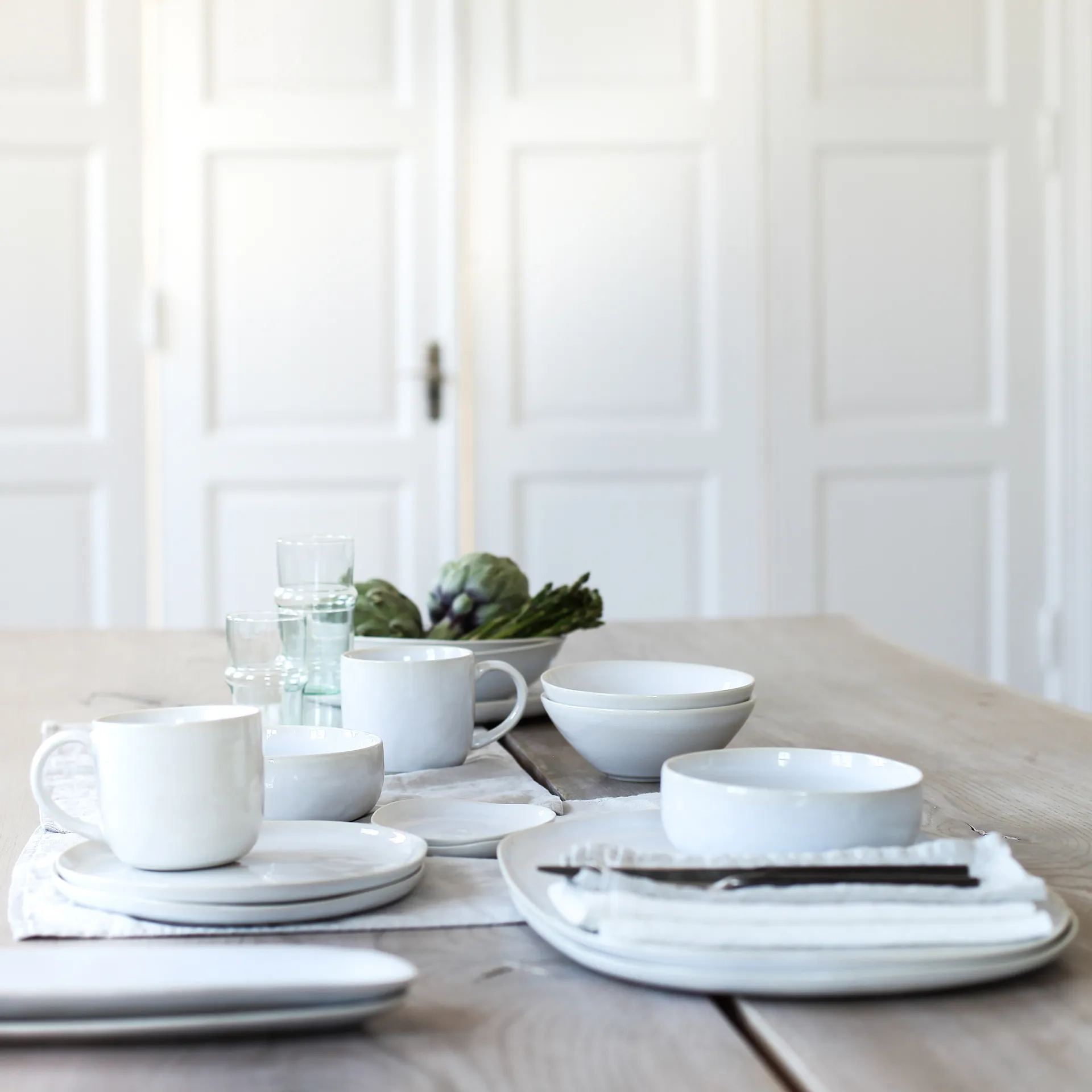 Talerz głęboki Vince Ø22,5 cm, Biały Tell Me More