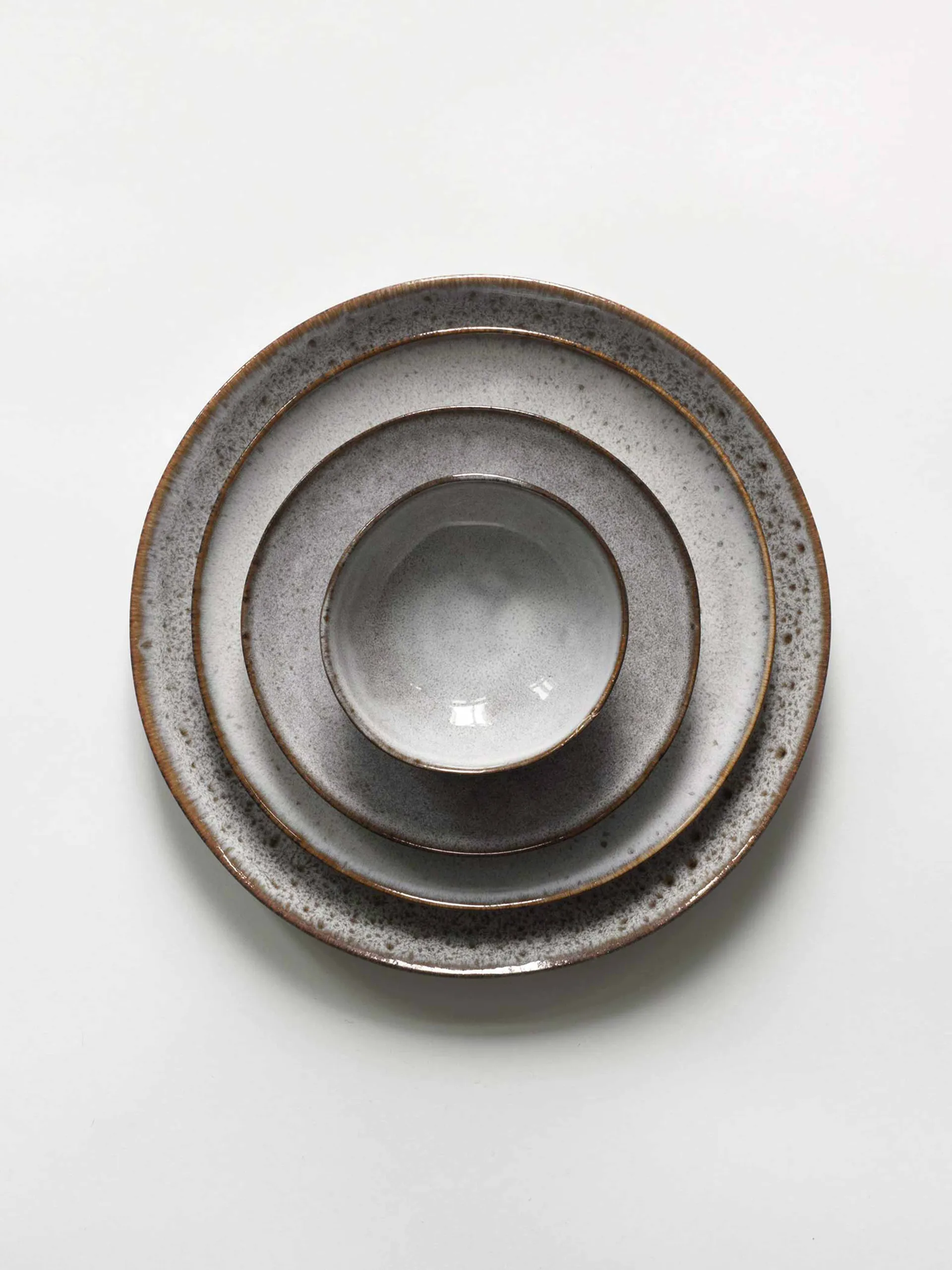 Talerz sałatkowy Taranto Ø21,5 cm, Piaskowy Tell Me More