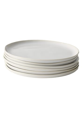 Talerz Vince 22 cm - Biały - Tell Me More