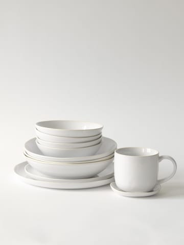 Talerz Vince 22 cm - Biały - Tell Me More