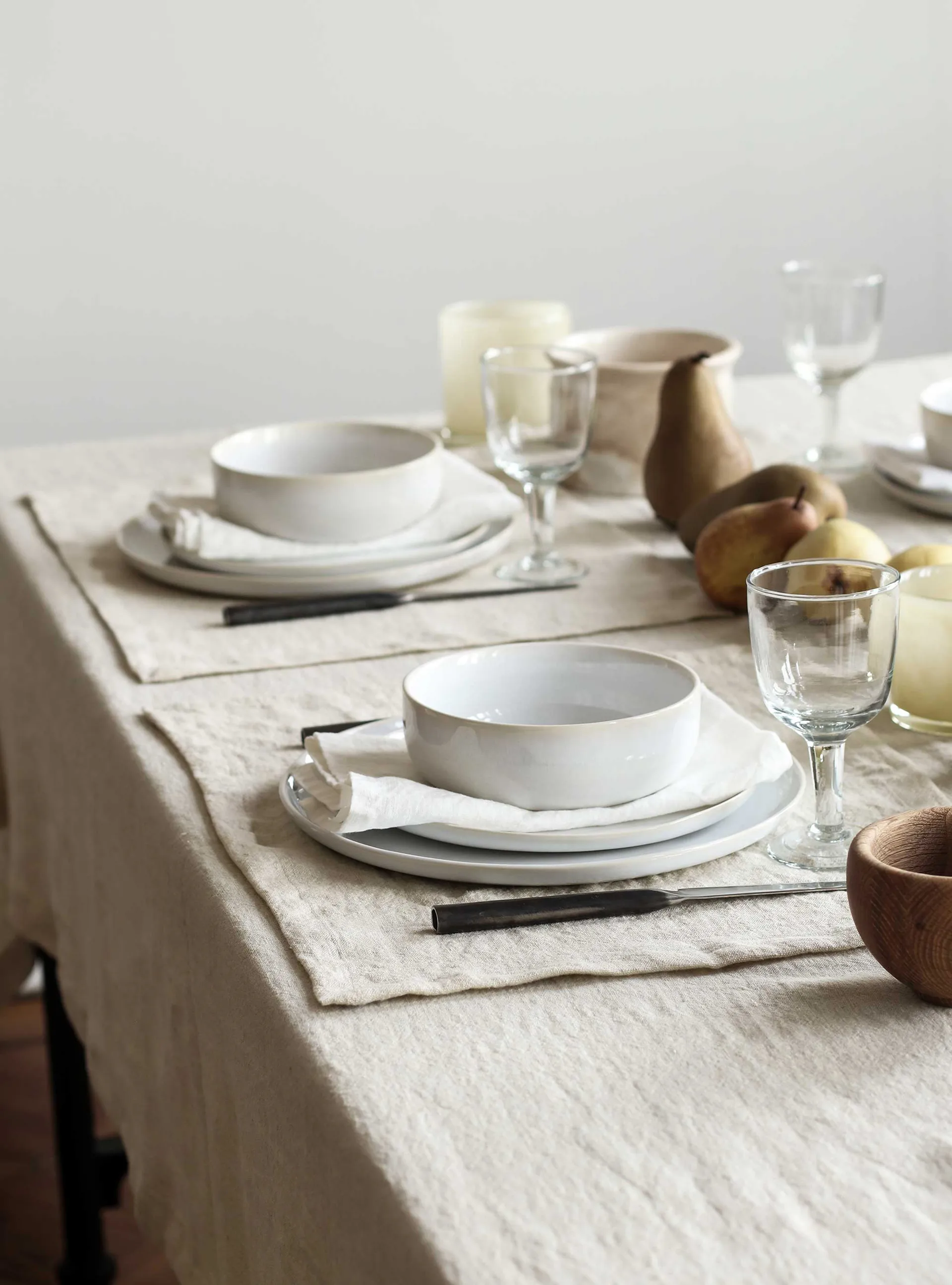 Talerz Vince 27 cm, Biały Tell Me More