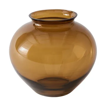 Wazon Velino - Amber brown, Ø20,5x18,5 cm - Tell Me More