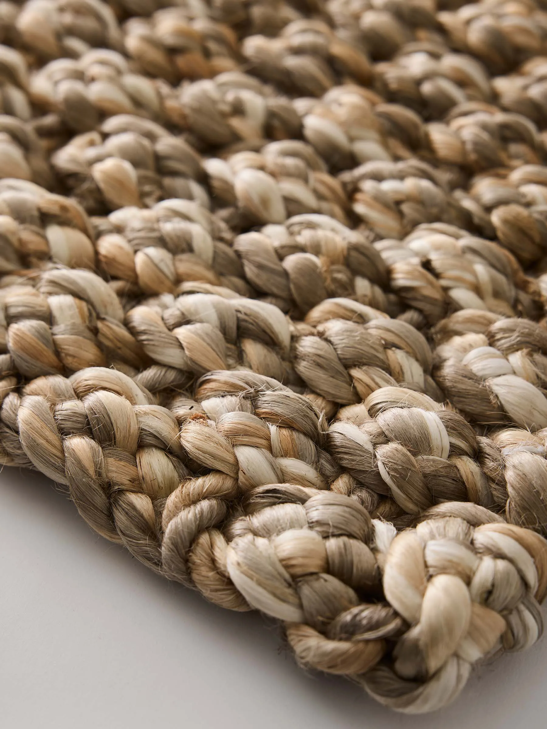 Wycieraczka z juty Tell Me More Braided 45x75 cm, Multi Tell Me More