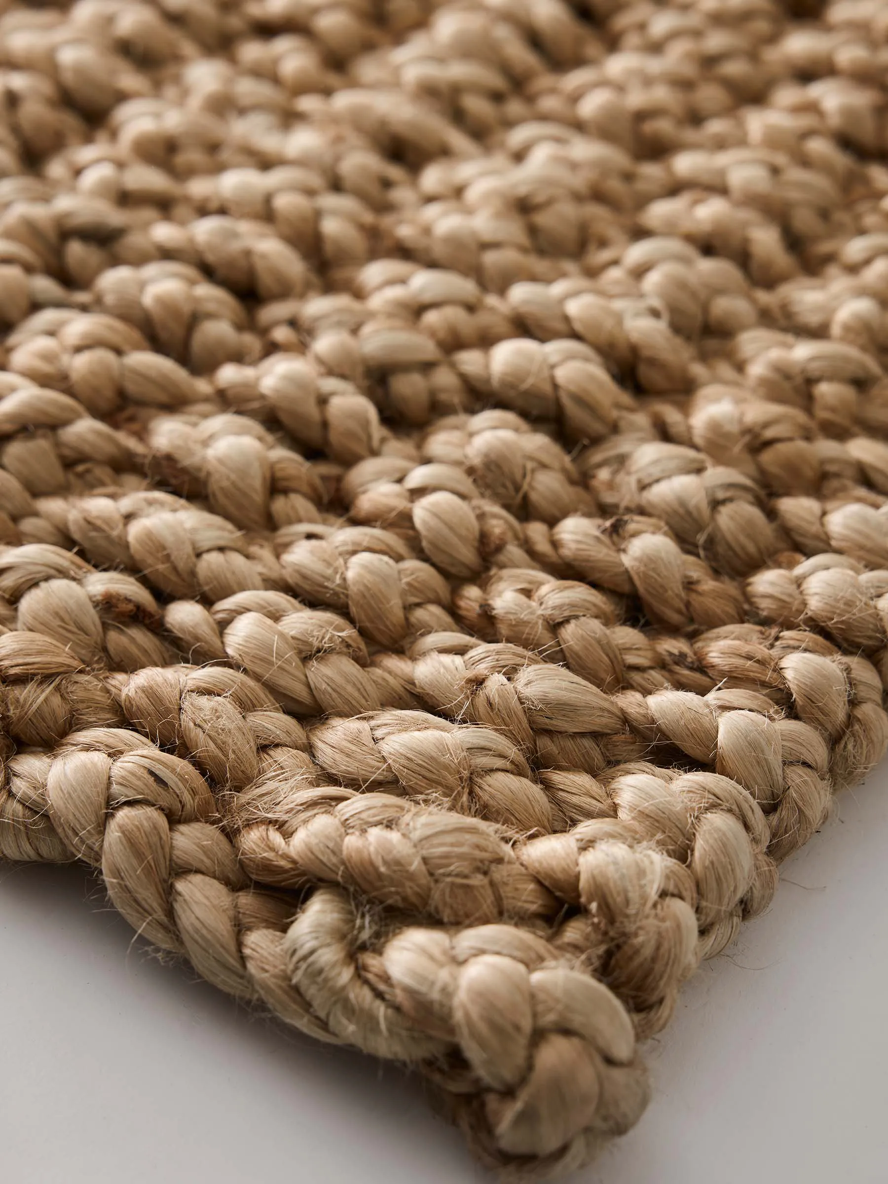 Wycieraczka z juty Tell Me More Braided 45x75 cm, Natural Tell Me More