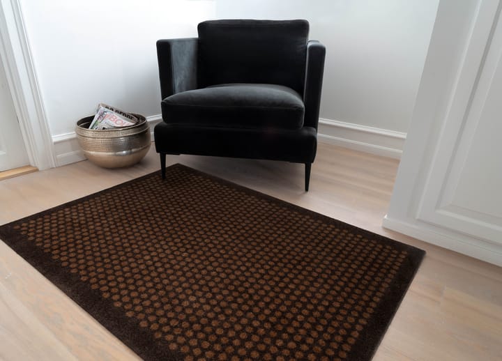 Chodnik Dot - Cognac-brown, 90x130 cm - tica copenhagen