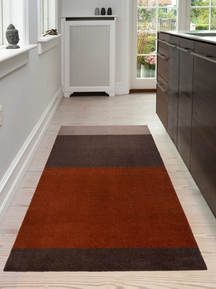 Chodnik Stripes by tica, pasy poziome, Brown-terrakotta 90x200 cm tica copenhagen