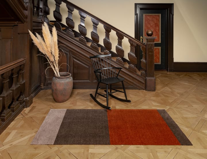 Chodnik Stripes by tica, pasy poziome, Brown-terrakotta 90x200 cm tica copenhagen