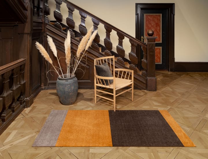 Chodnik Stripes by tica, pasy poziome, Dijon-brown-sand, 90x200 cm tica copenhagen