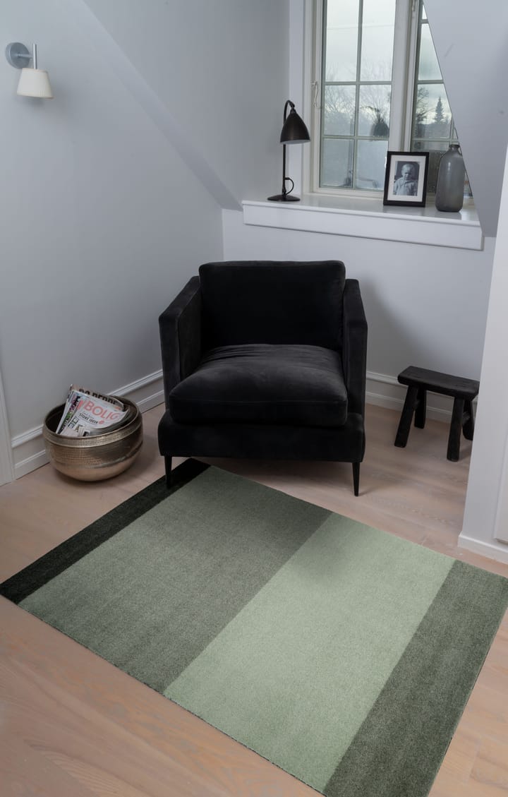 Chodnik Stripes by tica, pasy poziome, Green, 90x130 cm tica copenhagen