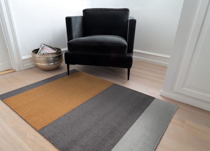 Chodnik Stripes by tica, pasy poziome, Grey-grey-dijon, 90x130 cm tica copenhagen