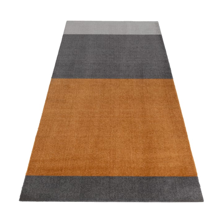 Chodnik Stripes by tica, pasy poziome - Grey-grey-dijon, 90x200 cm - Tica copenhagen