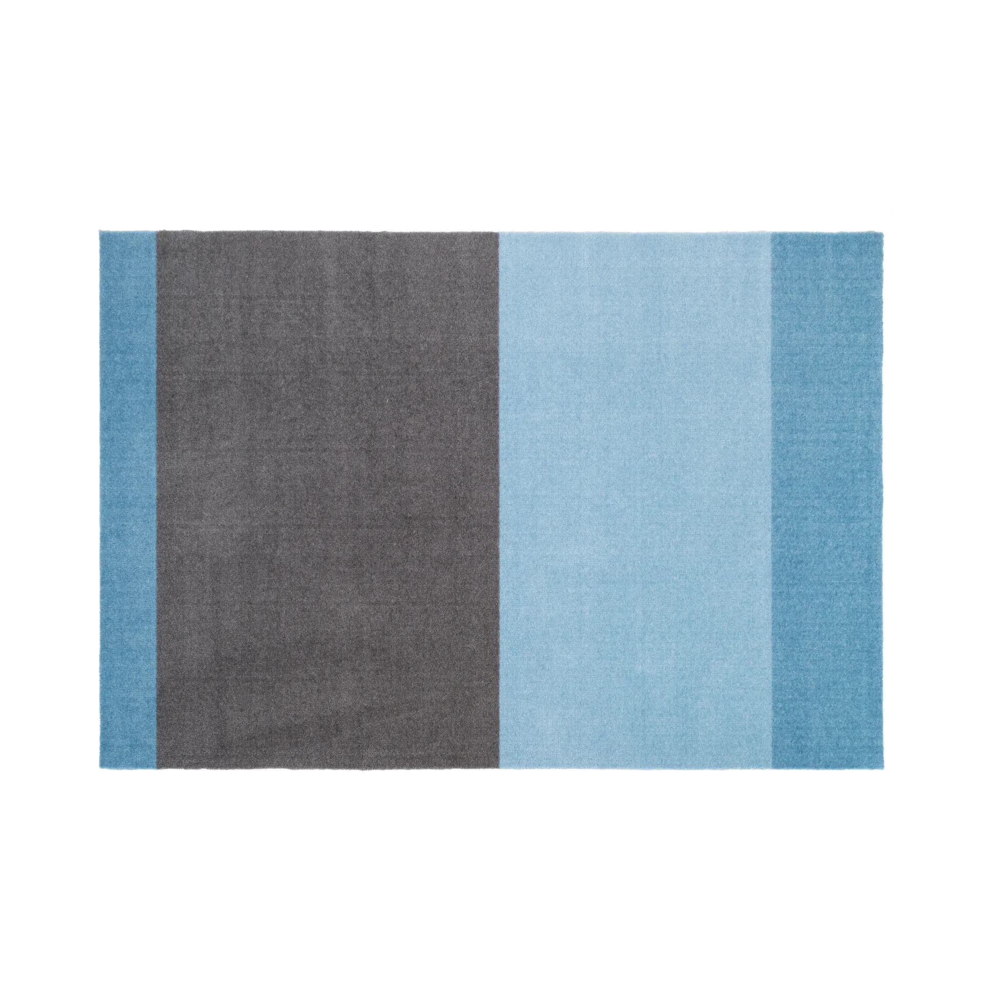 Chodnik Stripes pasy poziome, Blue-steel grey, 90x130 cm tica copenhagen