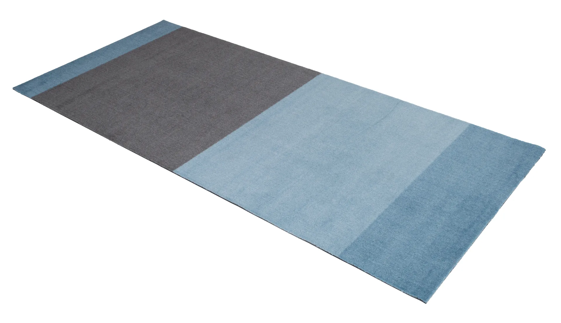 Chodnik Stripes pasy poziome, Blue-steel grey, 90x200 cm tica copenhagen