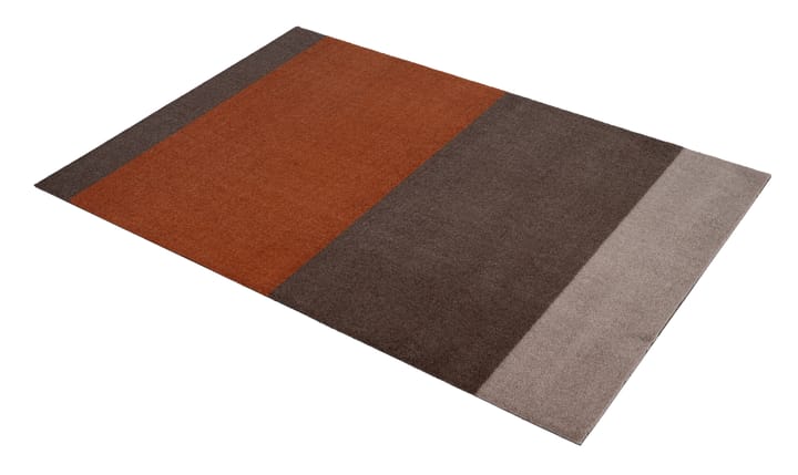 Chodnik Stripes pasy poziome, Brown-terrakotta 90x130 cm tica copenhagen