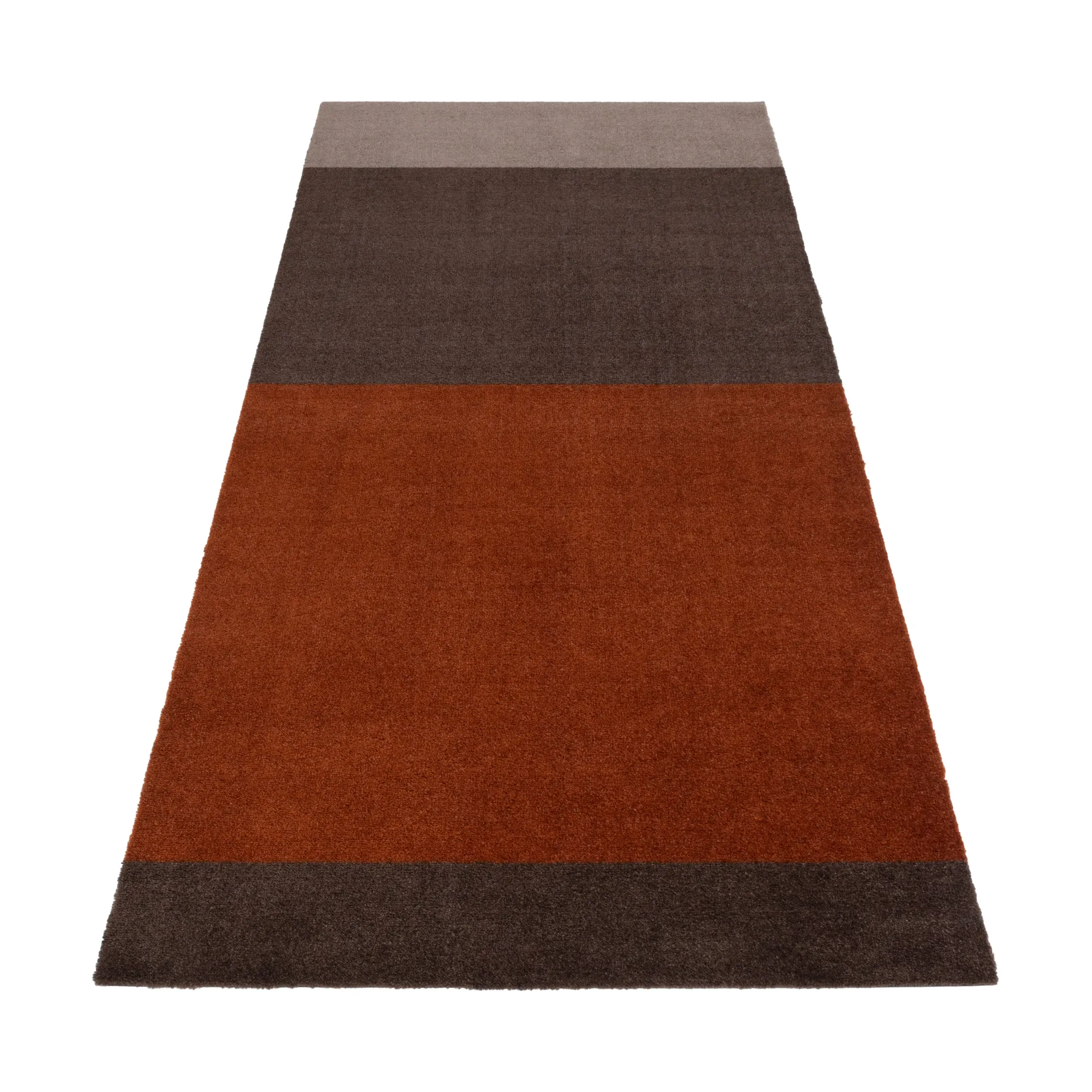 Chodnik Stripes pasy poziome, Brown-terrakotta 90x200 cm tica copenhagen