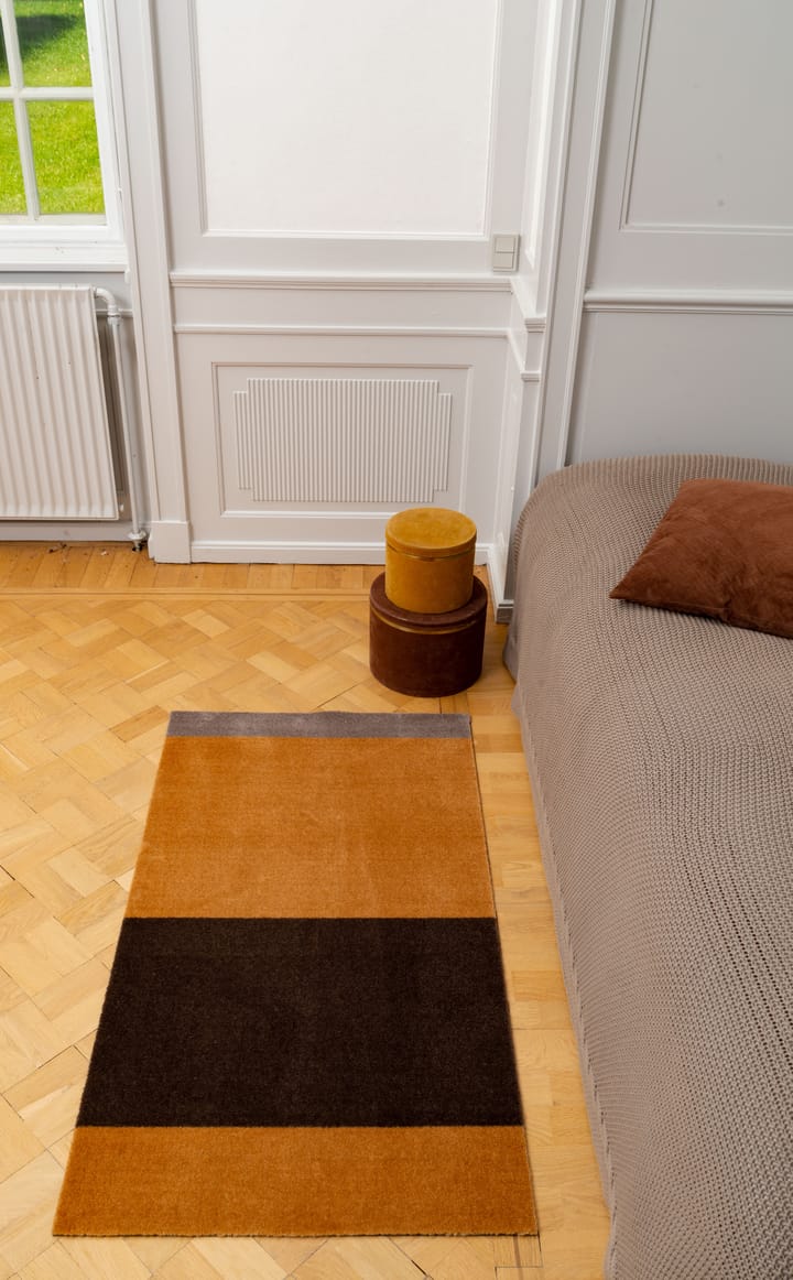 Chodnik Stripes pasy poziome, Dijon-brown-sand, 67x120 cm tica copenhagen