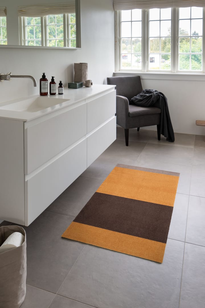 Chodnik Stripes pasy poziome, Dijon-brown-sand, 67x120 cm tica copenhagen
