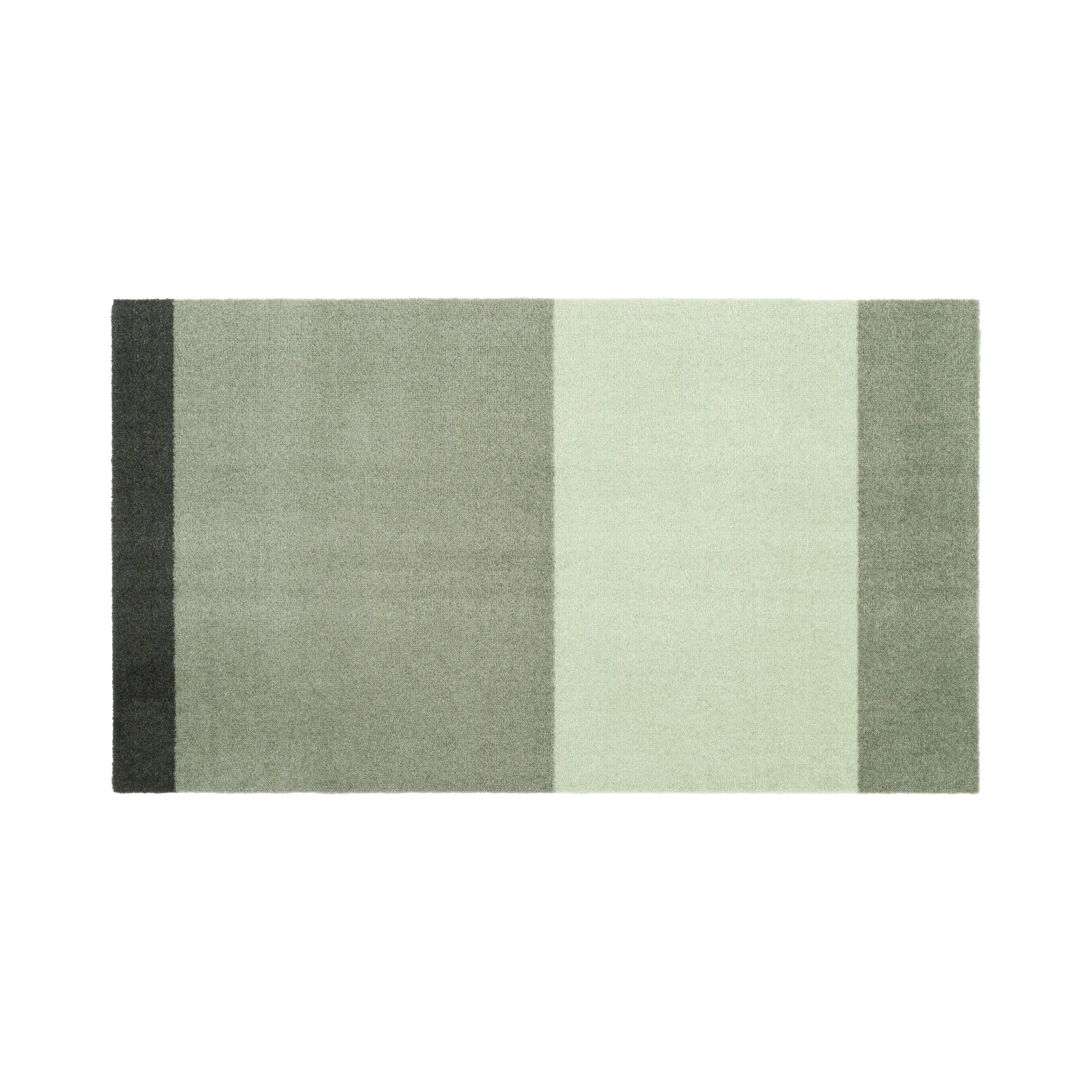 Chodnik Stripes pasy poziome, Green, 67x120 cm tica copenhagen