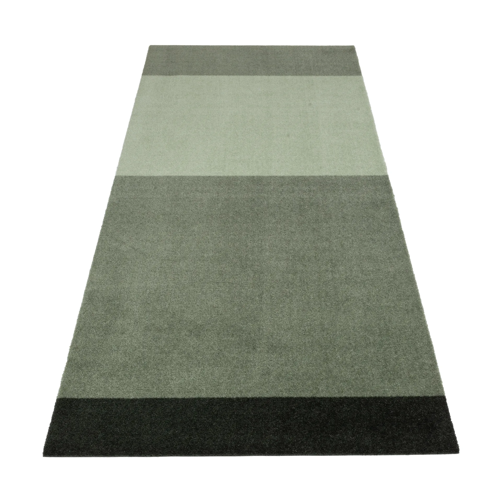 Chodnik Stripes pasy poziome, Green, 90x200 cm tica copenhagen