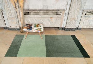 Chodnik Stripes pasy poziome - Green, 90x200 cm - tica copenhagen