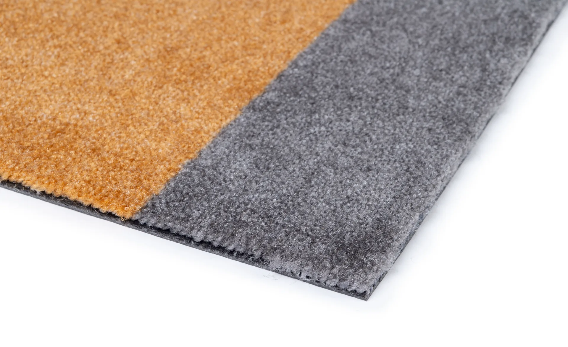 Chodnik Stripes pasy poziome, Grey-grey-dijon, 67x120 cm tica copenhagen