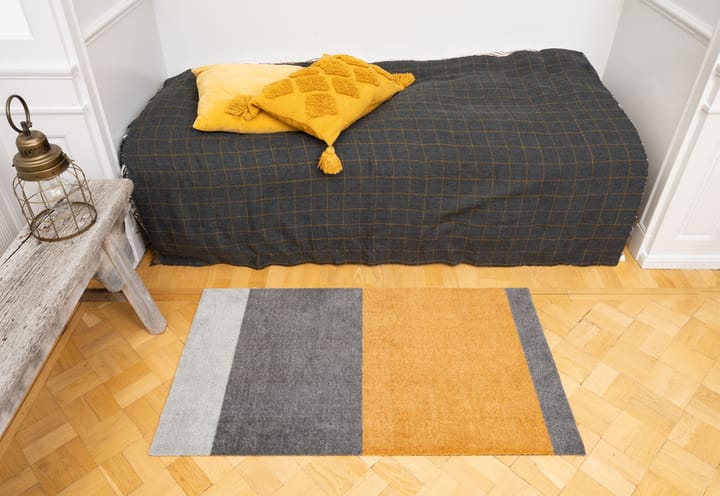 Chodnik Stripes pasy poziome, Grey-grey-dijon, 67x120 cm tica copenhagen