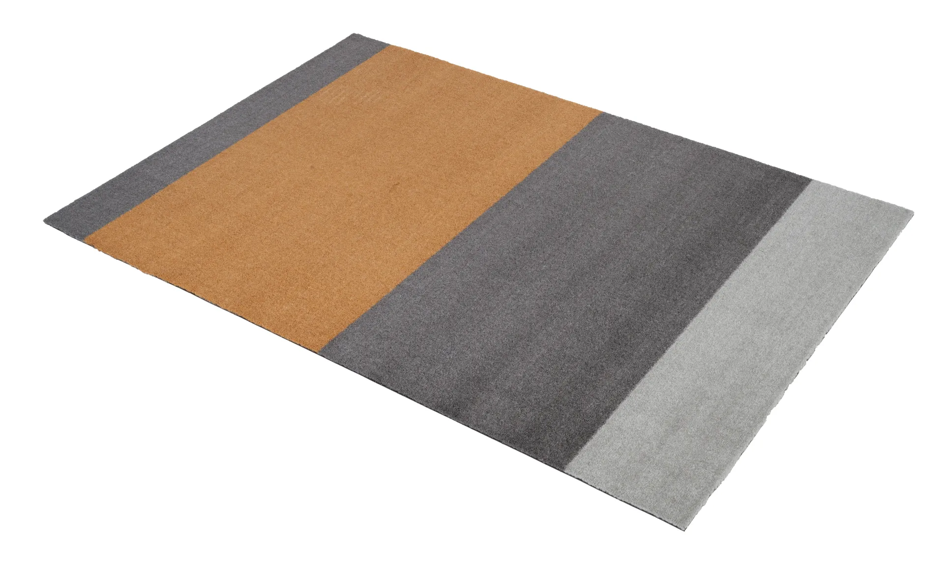 Chodnik Stripes pasy poziome, Grey-grey-dijon, 90x130 cm tica copenhagen