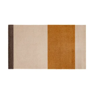 Chodnik Stripes pasy poziome - Ivory-dijon-brown, 67x120 cm - tica copenhagen