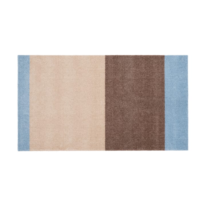 Chodnik Stripes pasy poziome, Ivory-sand-blue, 67x120 cm tica copenhagen