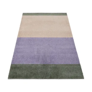 Chodnik Stripes pasy poziome - Lilac-ivory-green, 67x120 cm - tica copenhagen