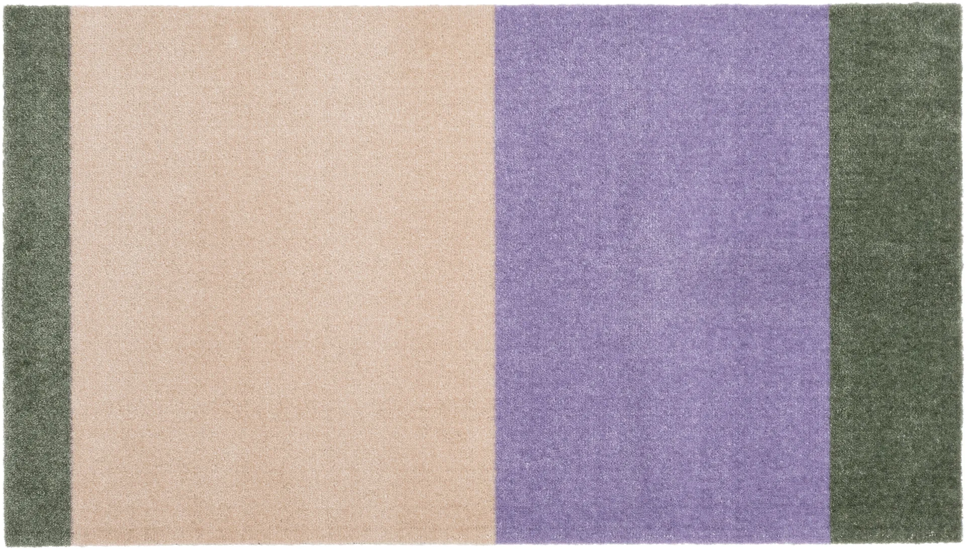 Chodnik Stripes pasy poziome, Lilac-ivory-green, 67x120 cm tica copenhagen